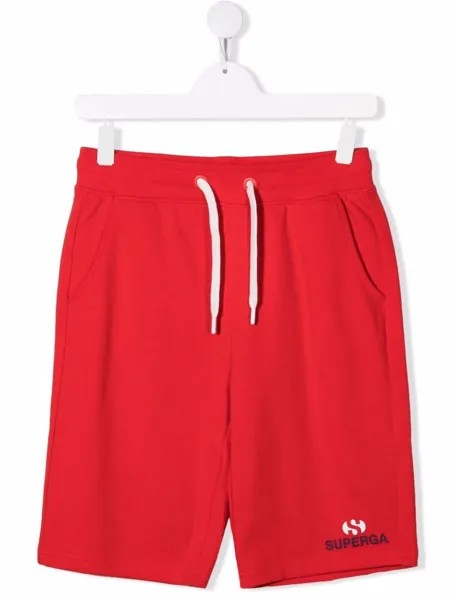 Superga Kids спортивные шорты с логотипом