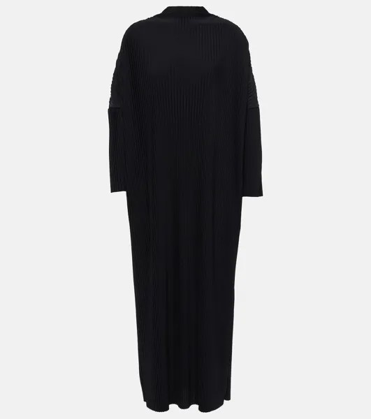 Платье миди Leisure Faraone из джерси Max Mara, черный