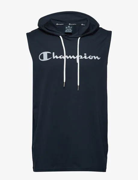 Майка мужская Champion Legacy American Classics Hooded Sleeveless T-Shirt синяя XL