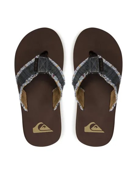 Шлепки Quiksilver, черный