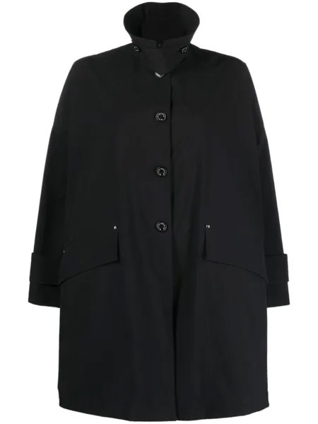 Mackintosh пальто Humbie на пуговицах, черный