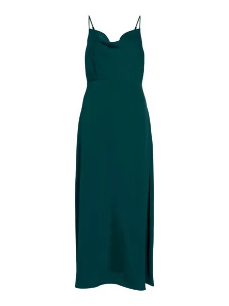Коктейльное платье Vila Ravenna, темно-зеленый