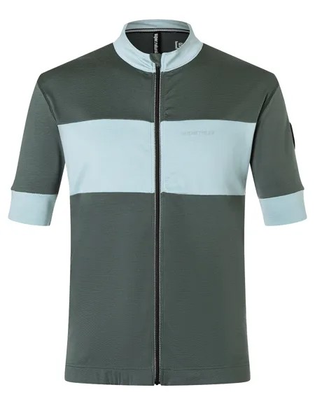 Рубашка super.natural Merino Fahrradtrikot, цвет graugrün