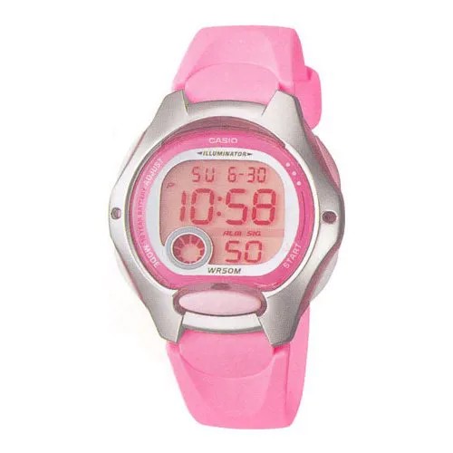 Наручные часы CASIO Collection LW-200-4B, розовый, серебряный