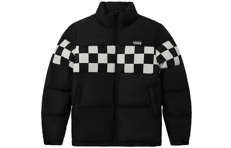 Пуховик унисекс черный Vans, черный