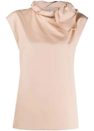 Givenchy блузка с кружевом