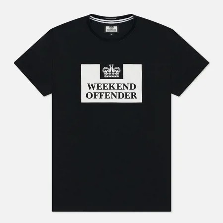 Мужская футболка Weekend Offender Prison Classics New, цвет чёрный, размер S