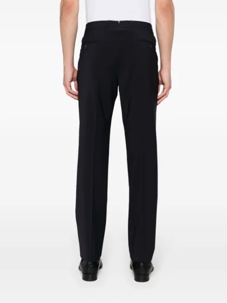 Corneliani зауженные брюки, синий