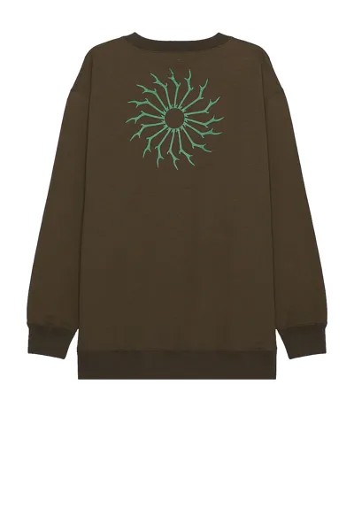 Толстовка South2 West8 Crew Neck, хаки