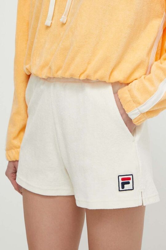 Шорты Лусака из хлопка Fila, бежевый