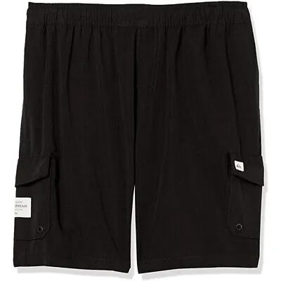 Шорты для плавания Quiksilver Balance Volley 18, черные, XL