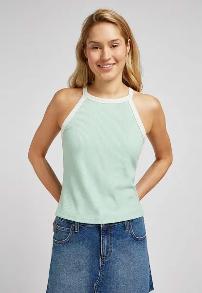 Топ CROPPED HALTER Lee, цвет seafoam