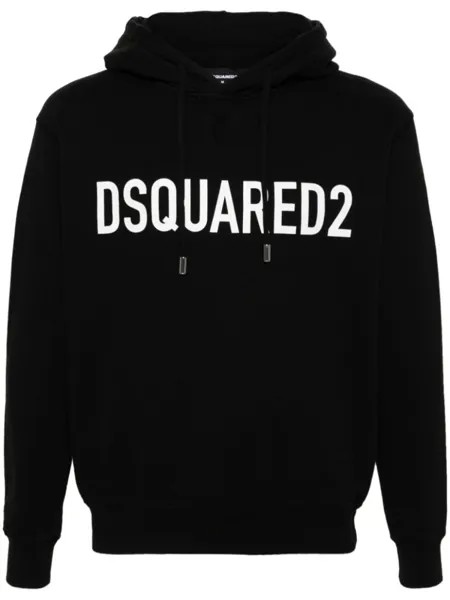 Dsquared2 худи Cool Fit с логотипом, черный