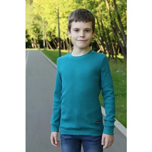 Свитшот MELI, размер 170/176, бирюзовый