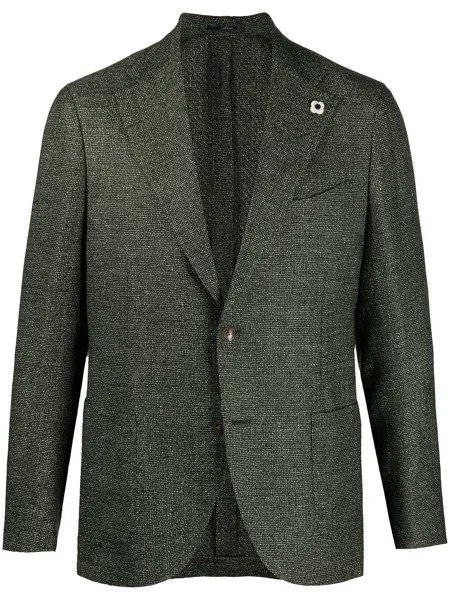 Lardini однобортный пиджак с заостренными лацканами