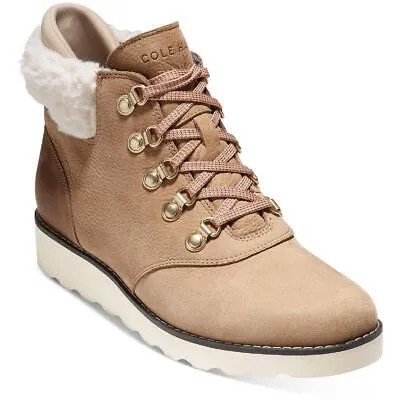 Ботинки Cole Haan Womens Nantucket Rugged Beige Hiking Boots 8 Medium (B,M) BHFO 6225