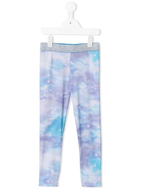 Stella McCartney Kids легинсы с принтом Magic Sky