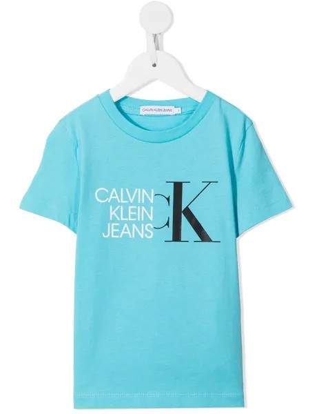Calvin Klein Kids футболка с логотипом
