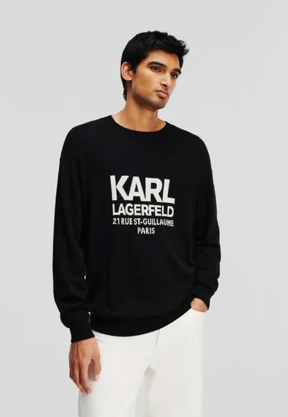 Свитер KARL LAGERFELD, черный