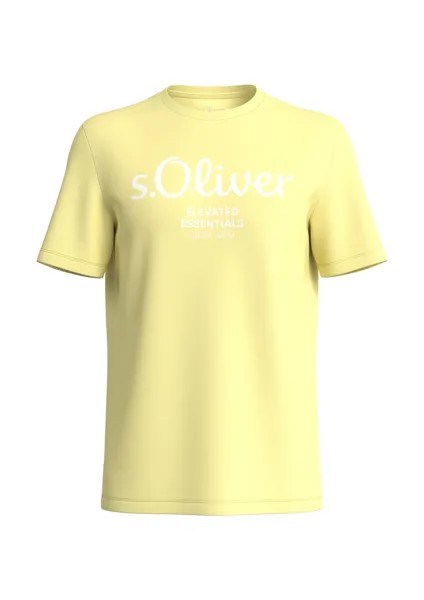 Футболка s.Oliver, цвет Lemon
