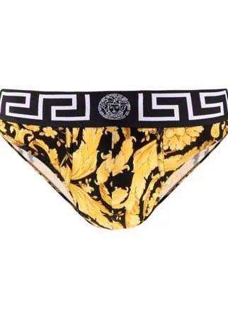 Versace трусы-брифы с принтом Barocco