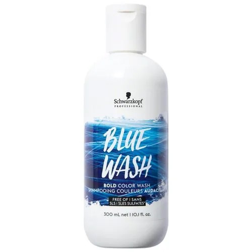Schwarzkopf Professional шампунь ColorWash, голубой 300 мл