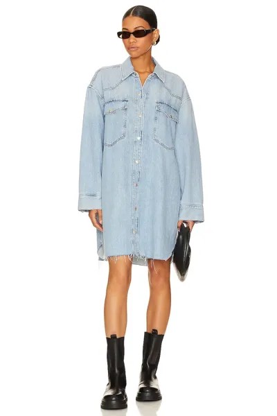 Платье AGOLDE Jessa Shirt, цвет Flush Flush