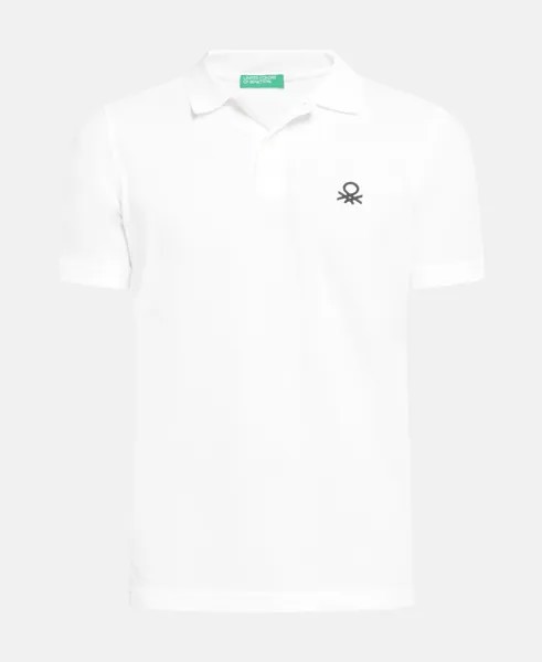 Рубашка поло United Colors of Benetton, белый