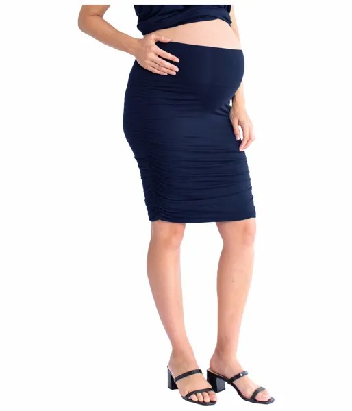 Юбка Angel Maternity, Maternity Ruched Fitted Skirt