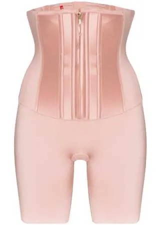 Spanx шорты с присборенной талией