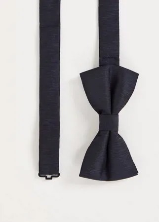 Однотонный галстук-бабочка French Connection-Темно-синий