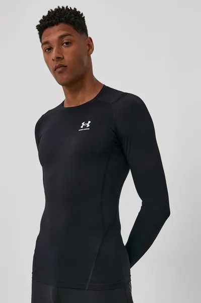 Тренировочный лонгслив Under Armour, черный