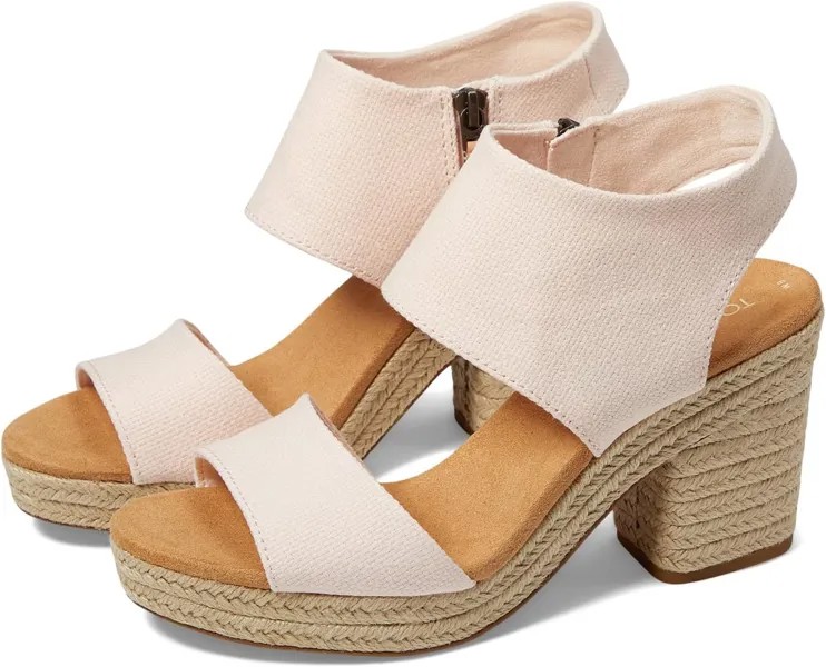 Босоножки Majorca Platform TOMS, цвет Dusty Peach