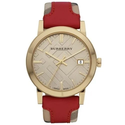 Наручные часы Burberry Наручные часы Burberry The City BU9017, золотой, бордовый