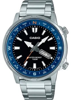 Японские наручные  мужские часы Casio MTD-130D-1A2. Коллекция Analog