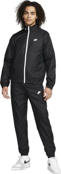 Костюм мужской Nike M Sportswear Club Lined Woven Tracksuit черный S