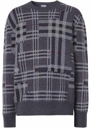 Burberry джемпер в клетку