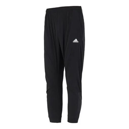 Спортивные штаны Men's adidas Sl Sj Tc Pt Casual Bundle Feet Solid Color Logo Sports Pants/Trousers/Joggers Autumn Black, мультиколор