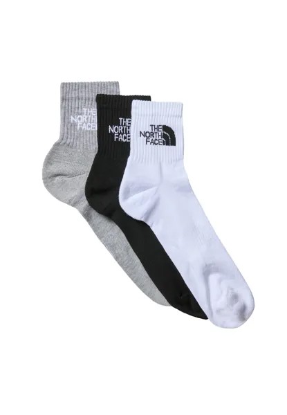 Носки 3PACK The North Face, цвет black assorted