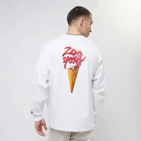 Лонгслив Icecream Longsleeve Zoo York, цвет white