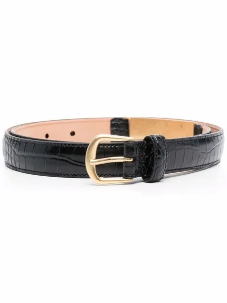 Dsquared2 crocodile-effect belt