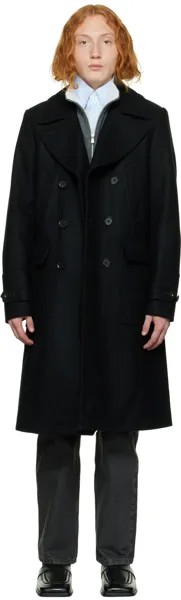 Черное пальто Milford Belstaff