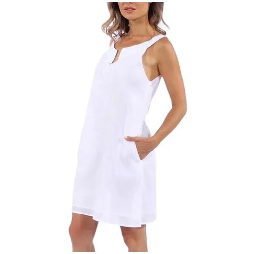 Пляжное платье Naemy beach, размер 42, белый