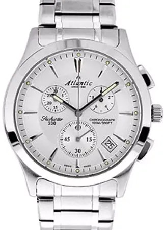 Швейцарские наручные  мужские часы Atlantic 71465.41.21. Коллекция Seahunter 100