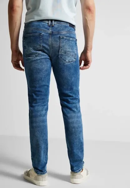 STREET ONE МУЖЧИНЫ Прямые джинсы, 5 карманов Street One Men, зеленый