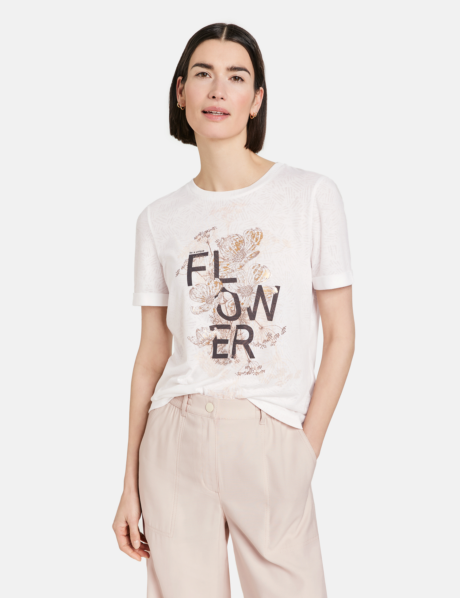 Футболка Gerry Weber 1/2 Arm, цвет Off-white