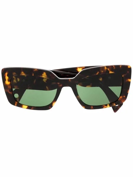 LANVIN солнцезащитные очки черепаховой расцветки