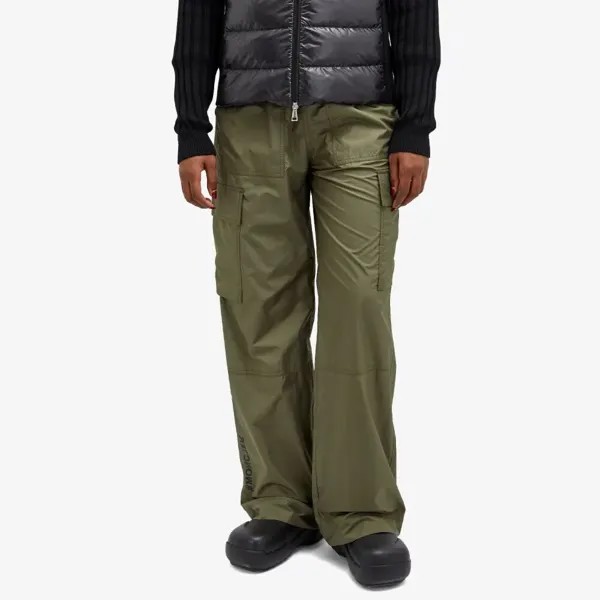 Moncler Grenoble Брюки карго, зеленый