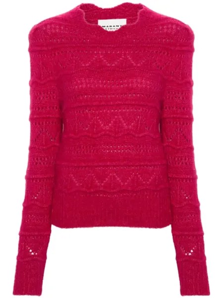 MARANT ÉTOILE джемпер Othona с узором, розовый