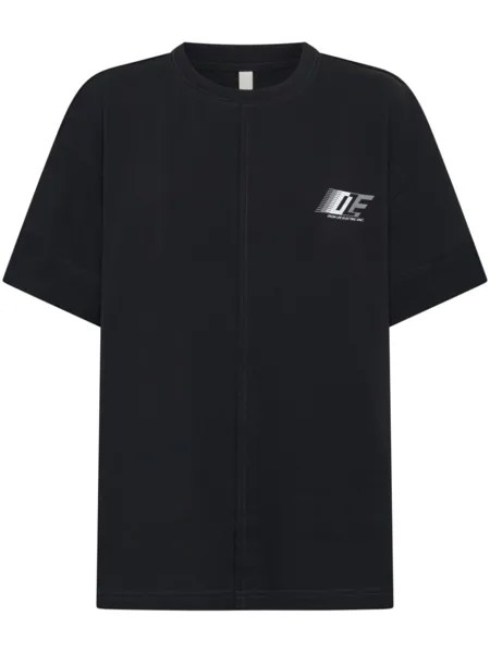 Футболка из органического хлопка с логотипом Dion Lee, черный